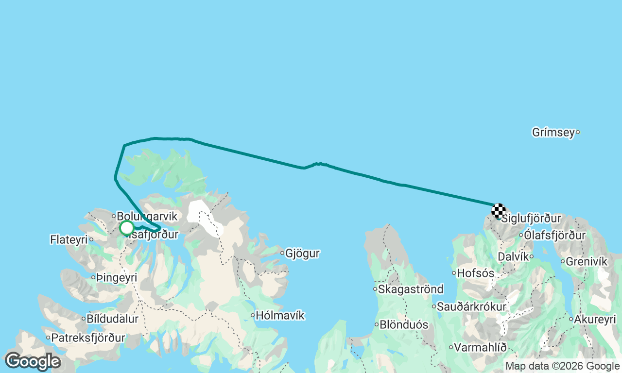 JSASTC Arctic Express Leg 4: to Siglufjörður