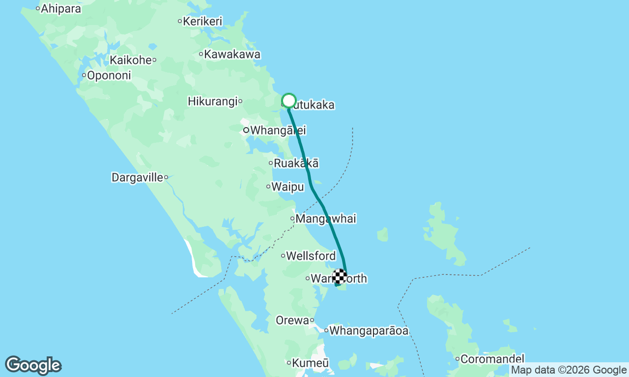 Tutukaka - Kawau Island