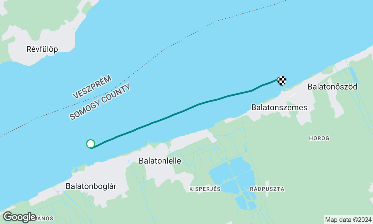 Voyage map