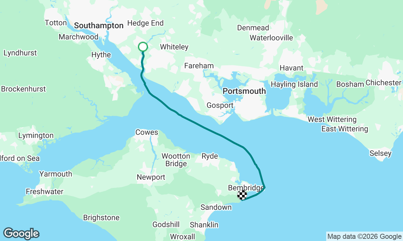 Trip 3 - Swanwick to White Cliff bay