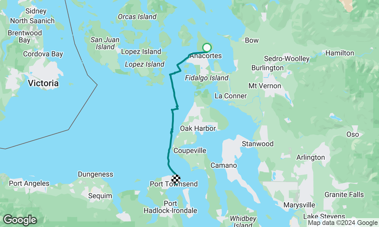 Anacortes to Port Townsend