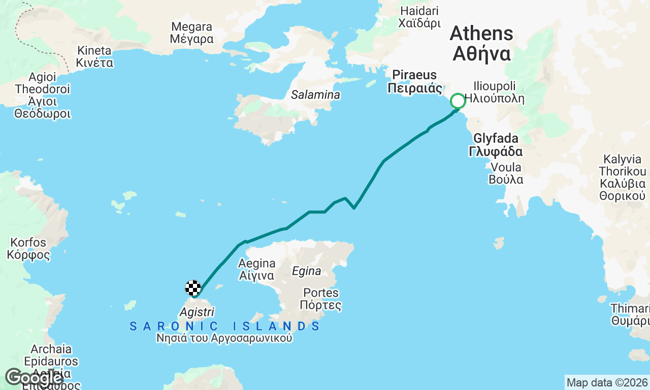 Voyage map