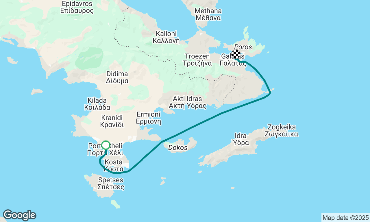 Voyage map