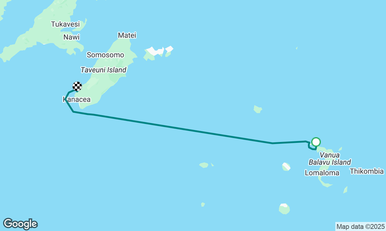 Bay of Islands to Paradise (resort Taveuni Island)