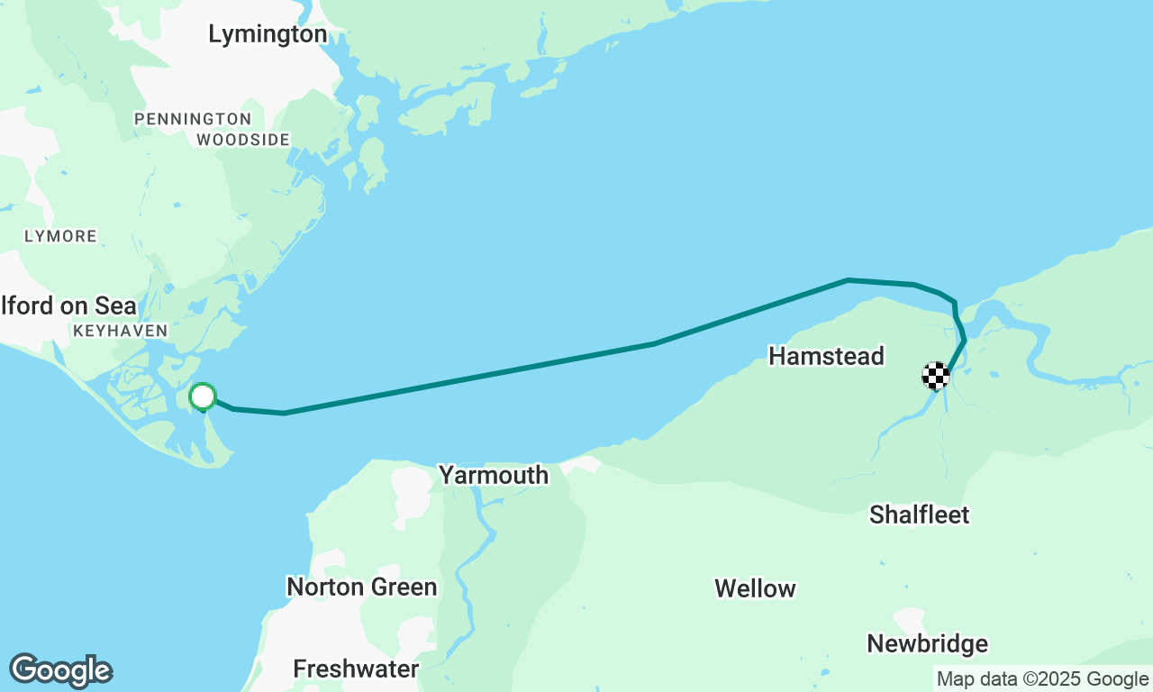Keyhaven to Newtown Creek 