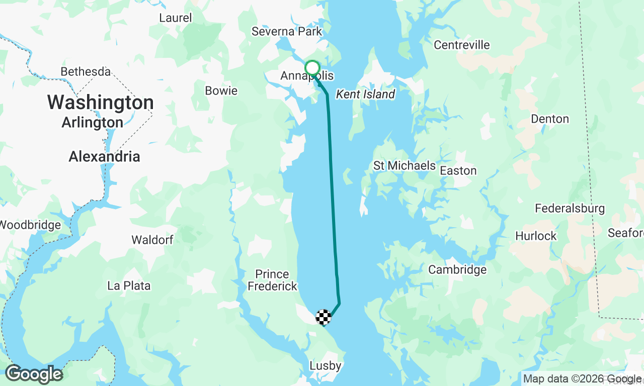 Annapolis to Calvert cliffs