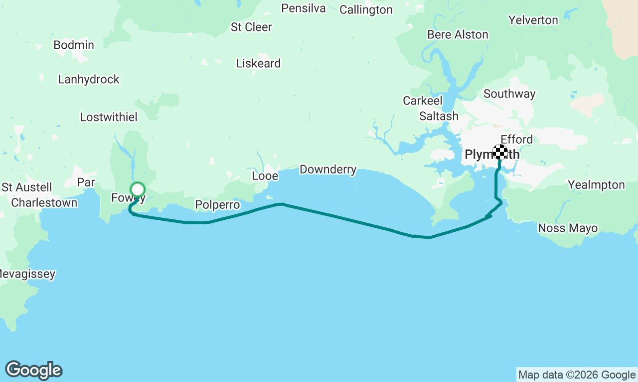 2026v01 Fowey to Plymouth