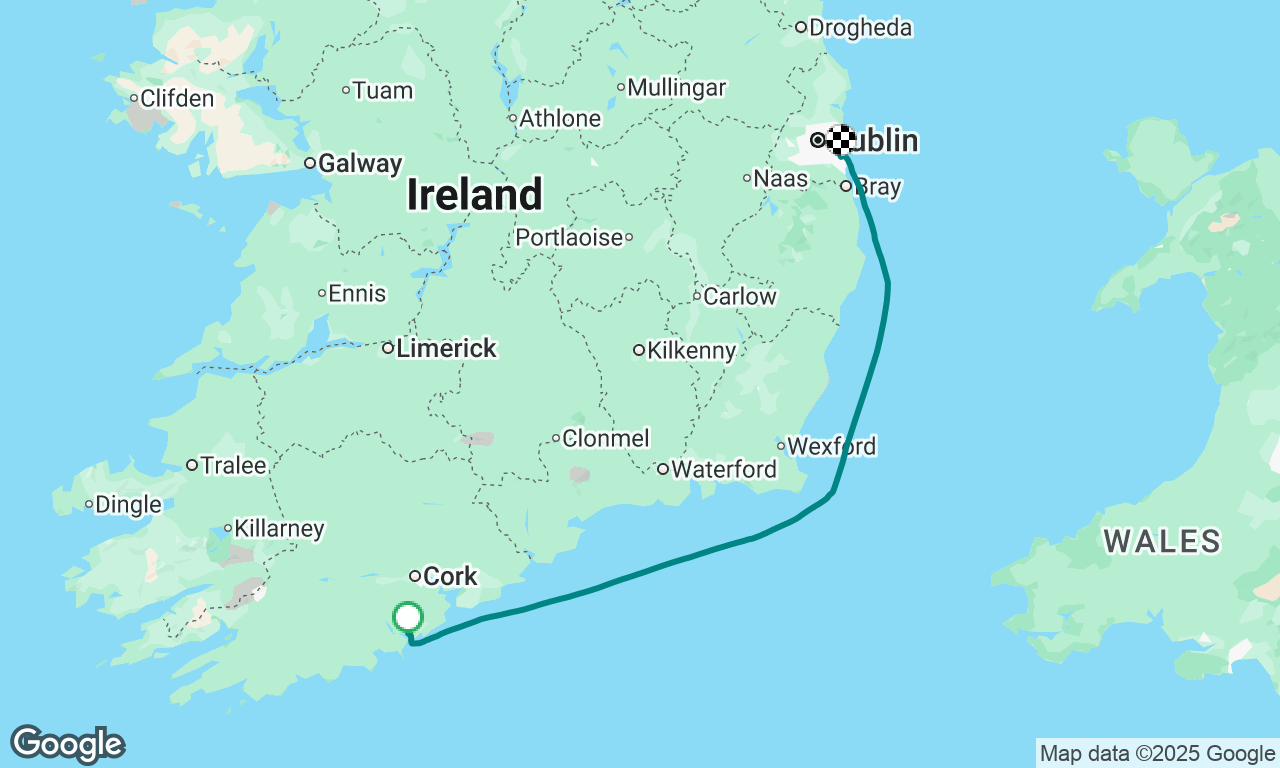 Kinsale to Dun Loarghie 