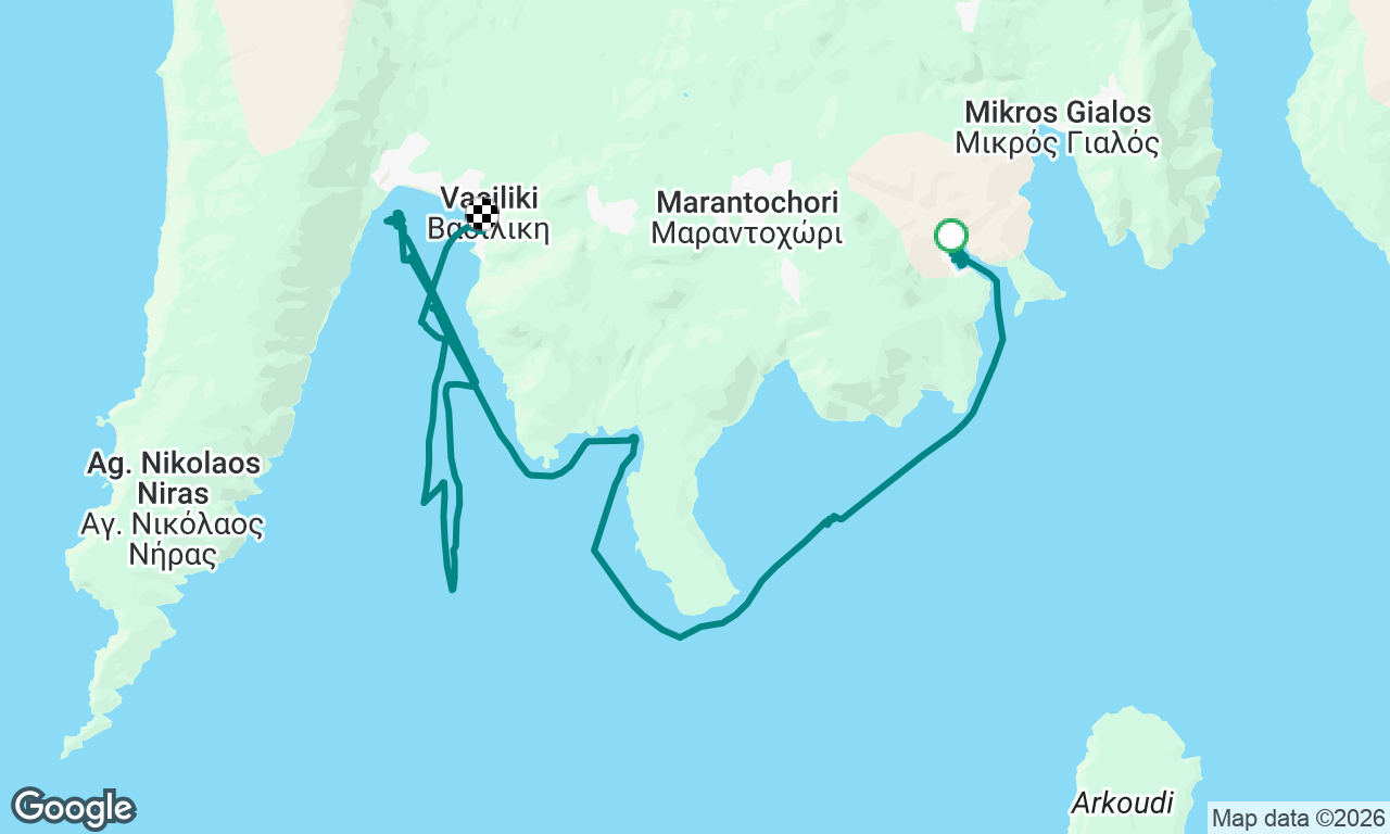 Voyage map