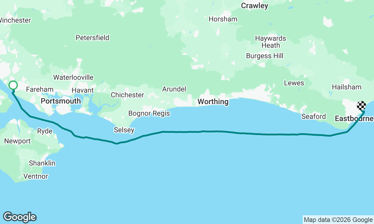 Hamble/Eastbourne with a lay down (nearly)