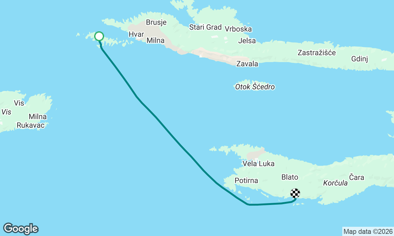 Pakleni otoci-Korcula