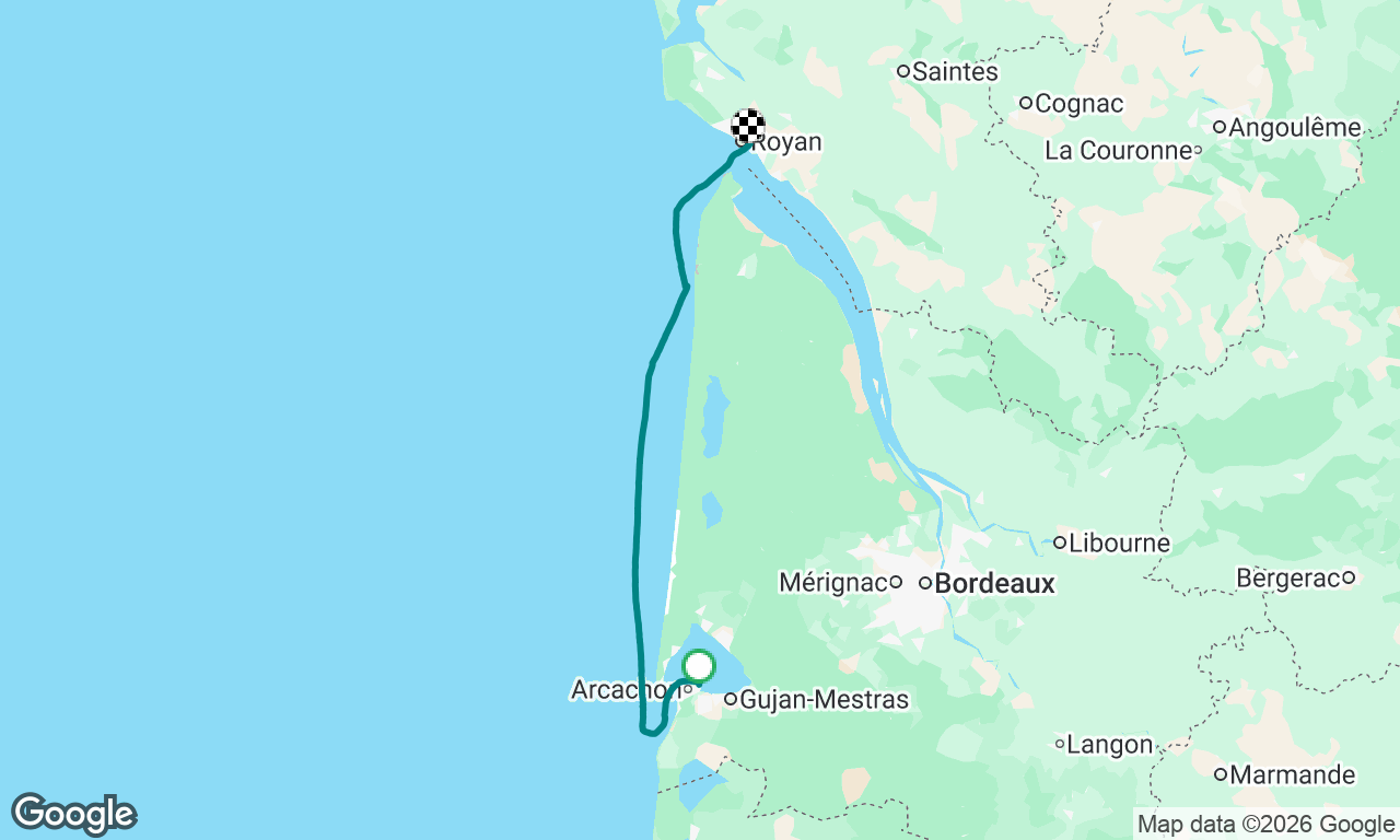 Delivery Portimao (Por) - Royan (Fr) P14 Arcachon-Royan (Fr)