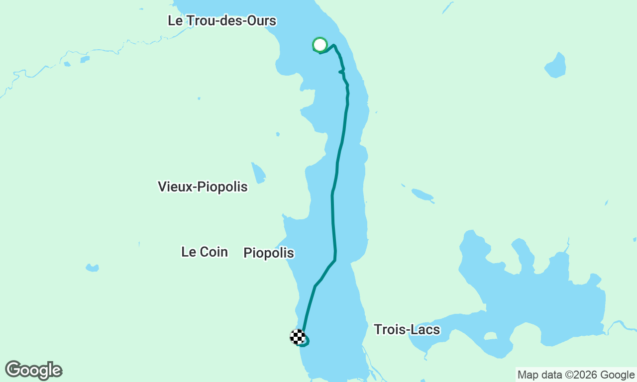 Voyage map