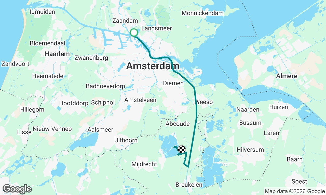 Voyage map