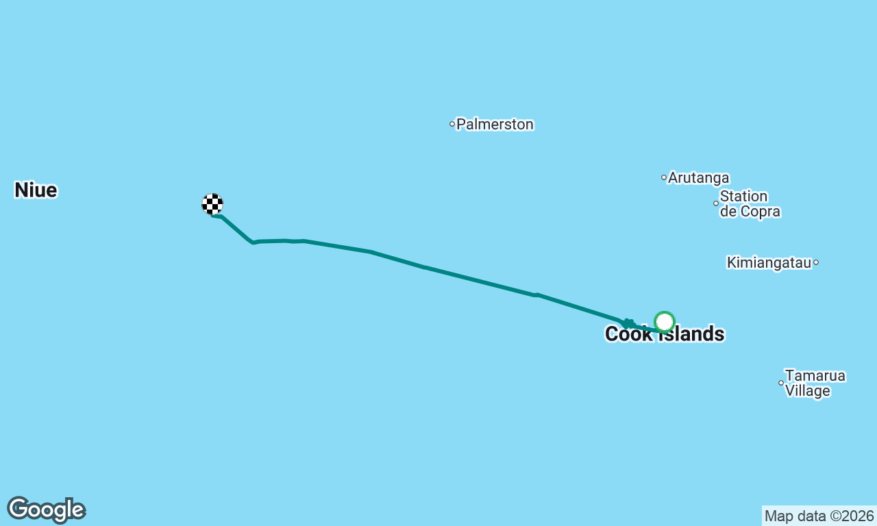 Rarotonga to Tonga part 1