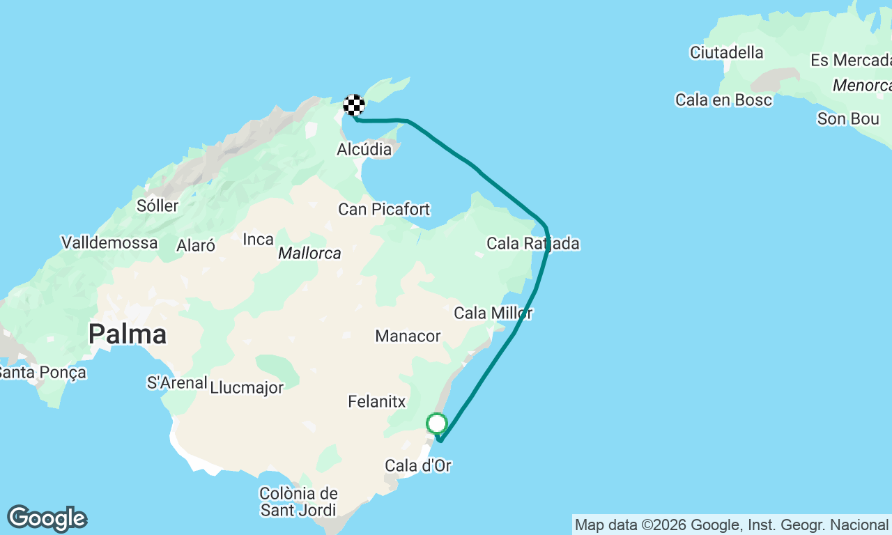 Portocolom to Pollença