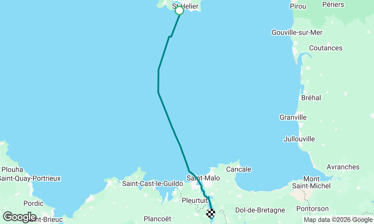 Holiday Day 1
Jersey to Plouer