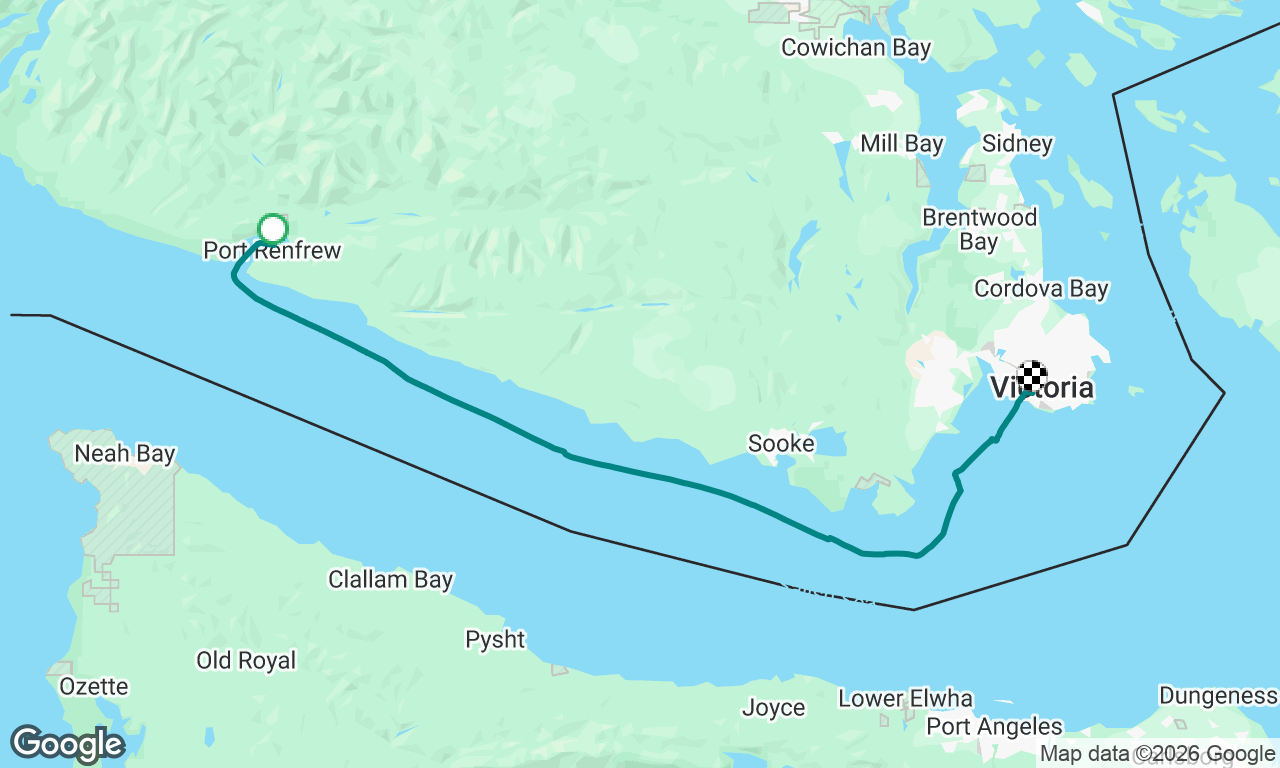 Rounding Vancouver Island day 24