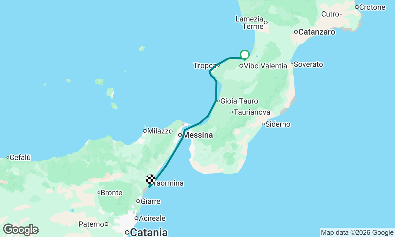 Voyage map