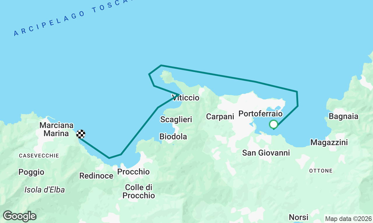 Voyage map