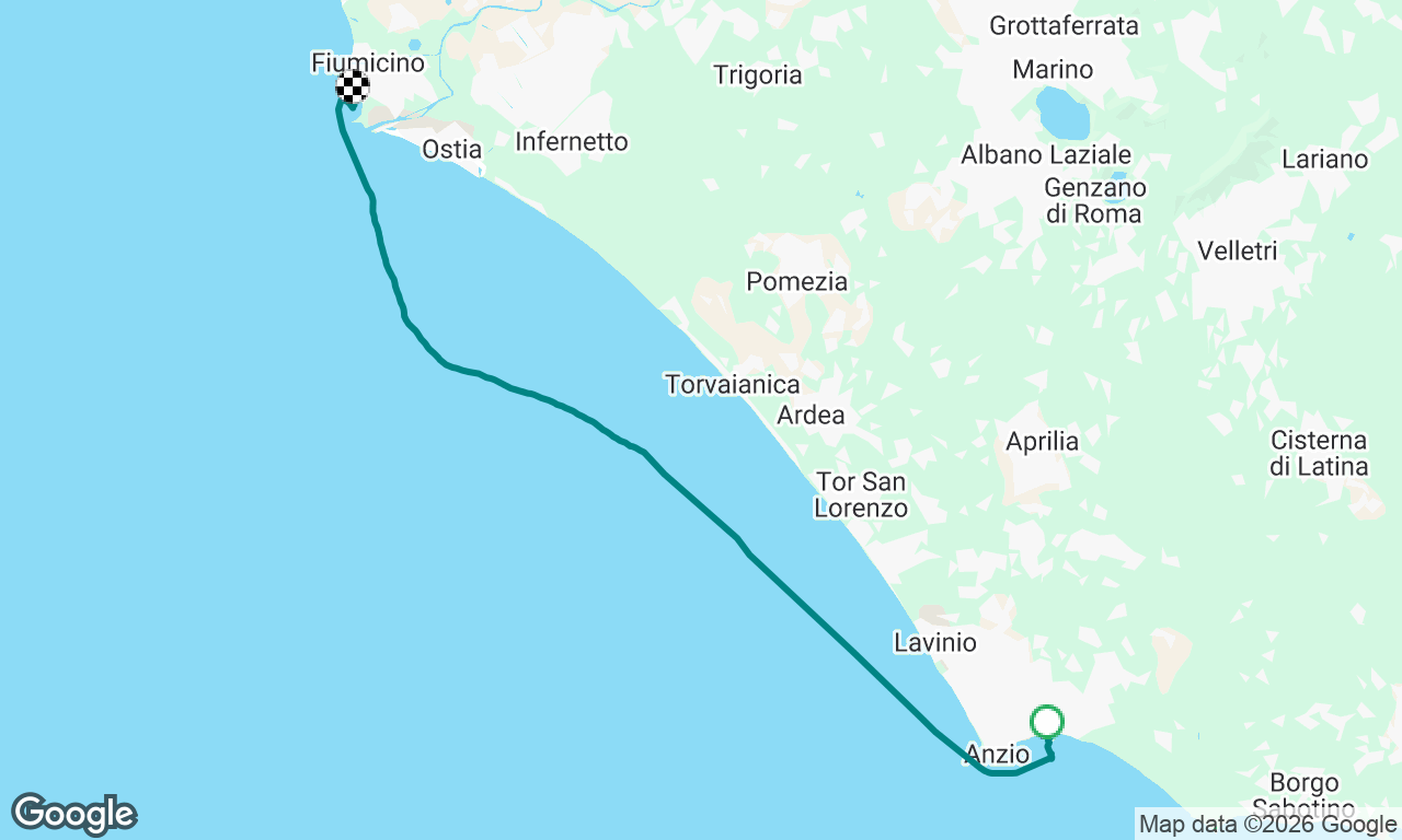 Voyage map