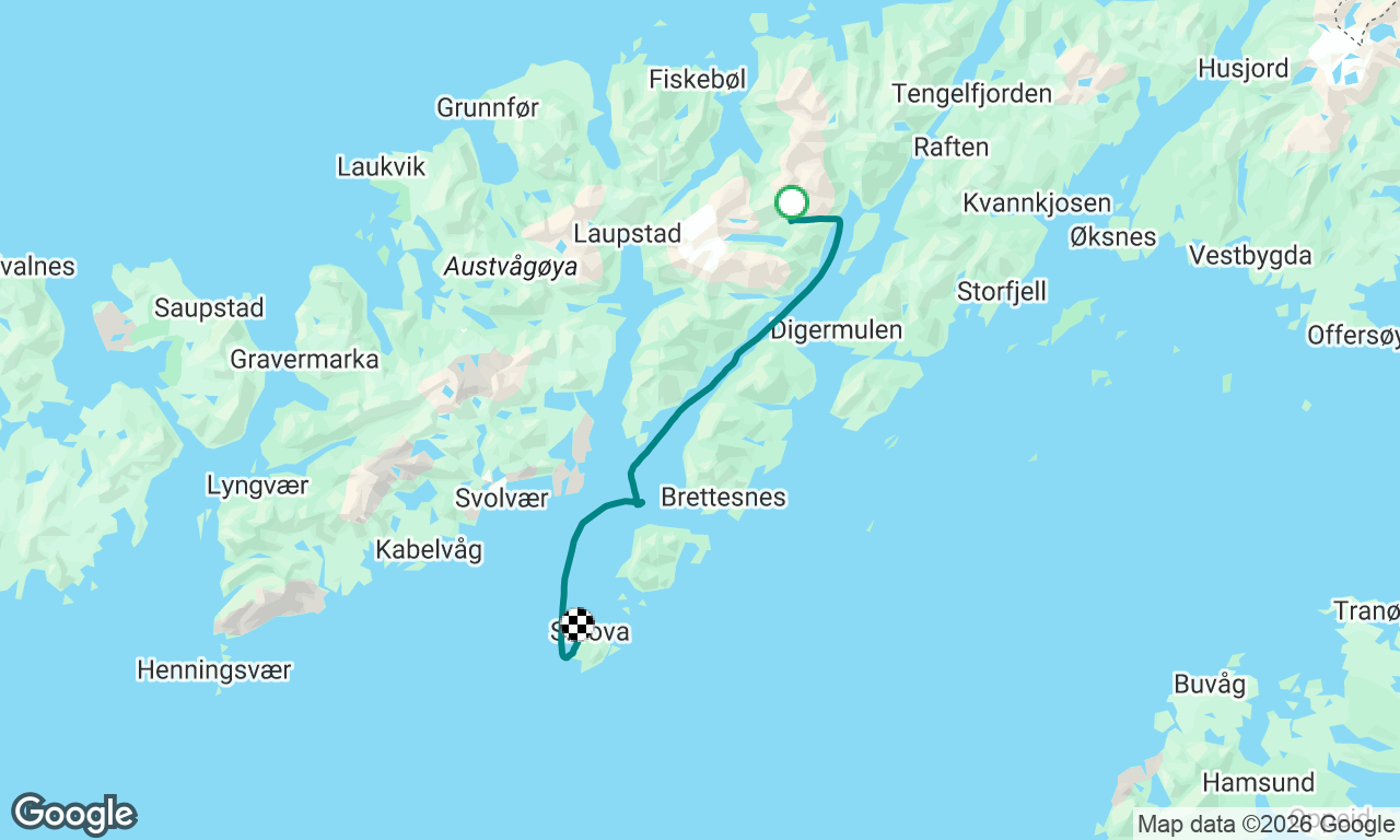 Voyage map