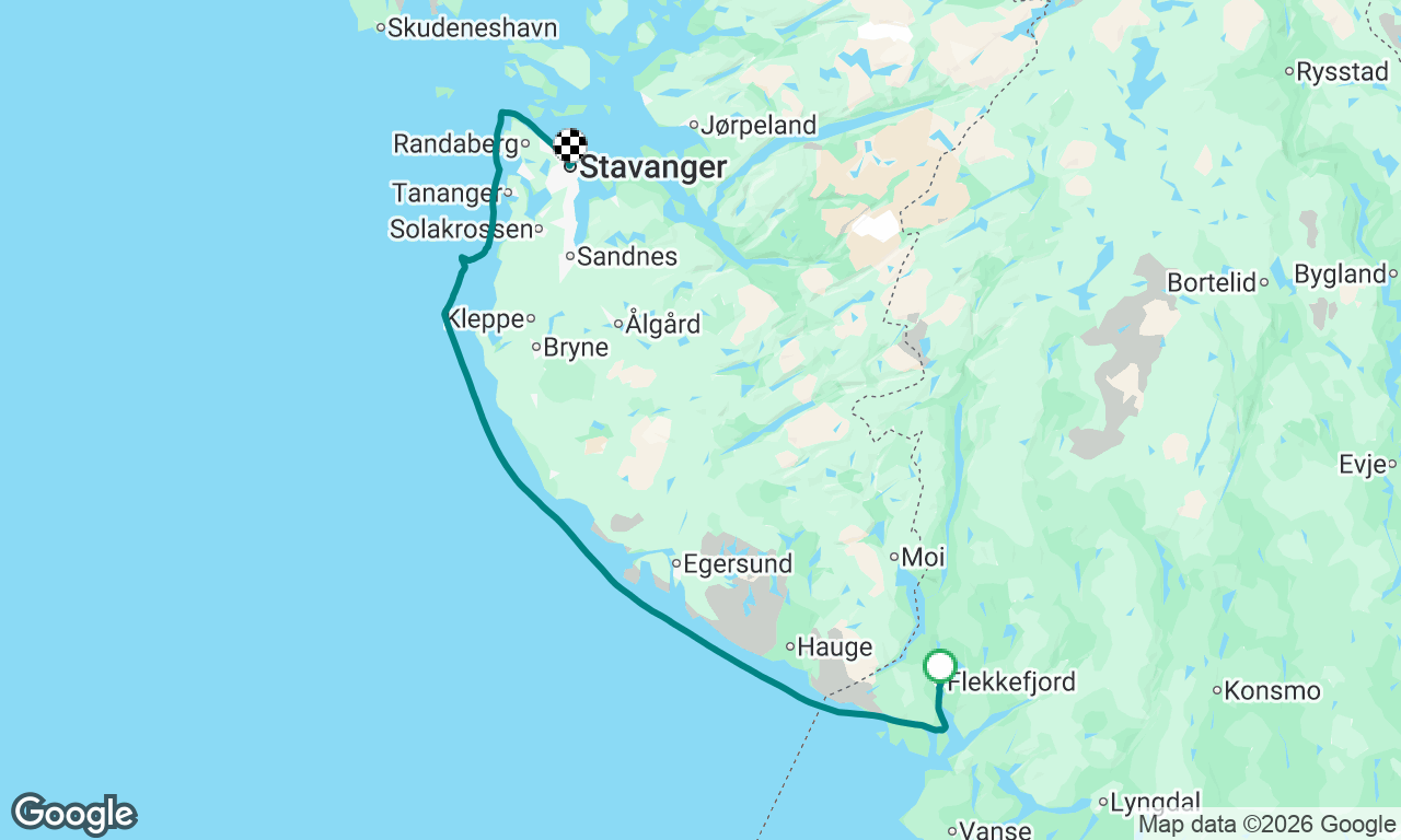 Voyage map