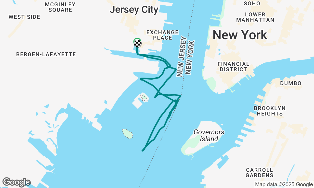 Voyage map