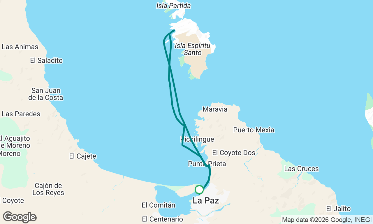 Voyage map