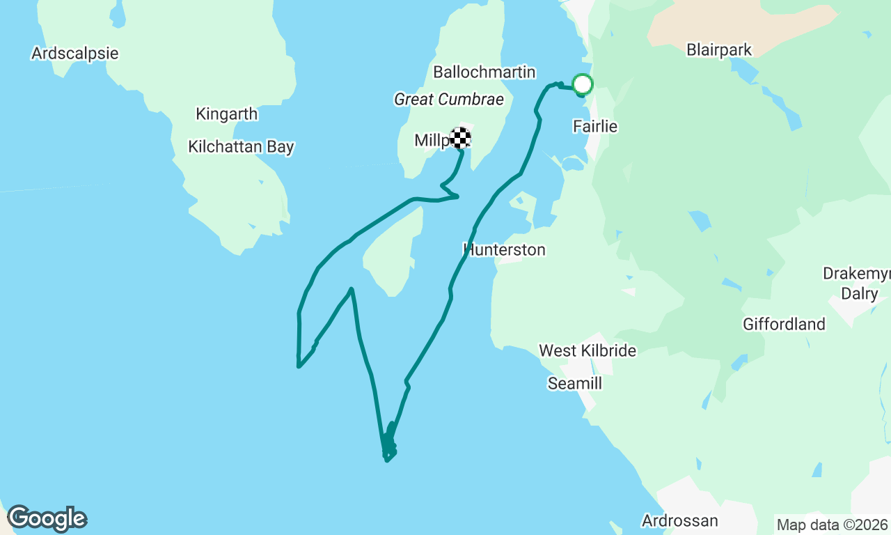 Rubicon 3 Milebuilder 2026: Fairlie to Millport
