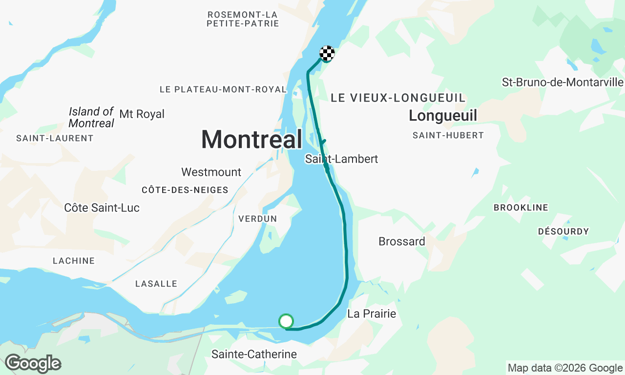 Voyage map