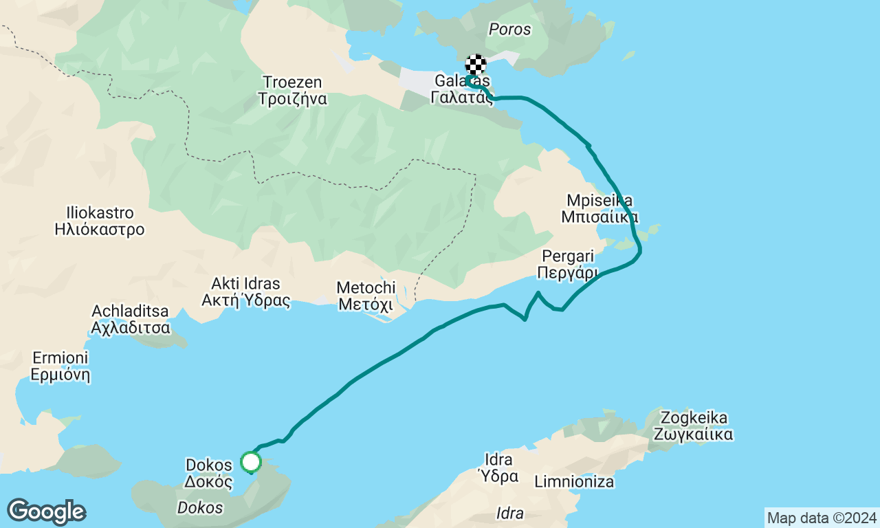 Dokos to Poros