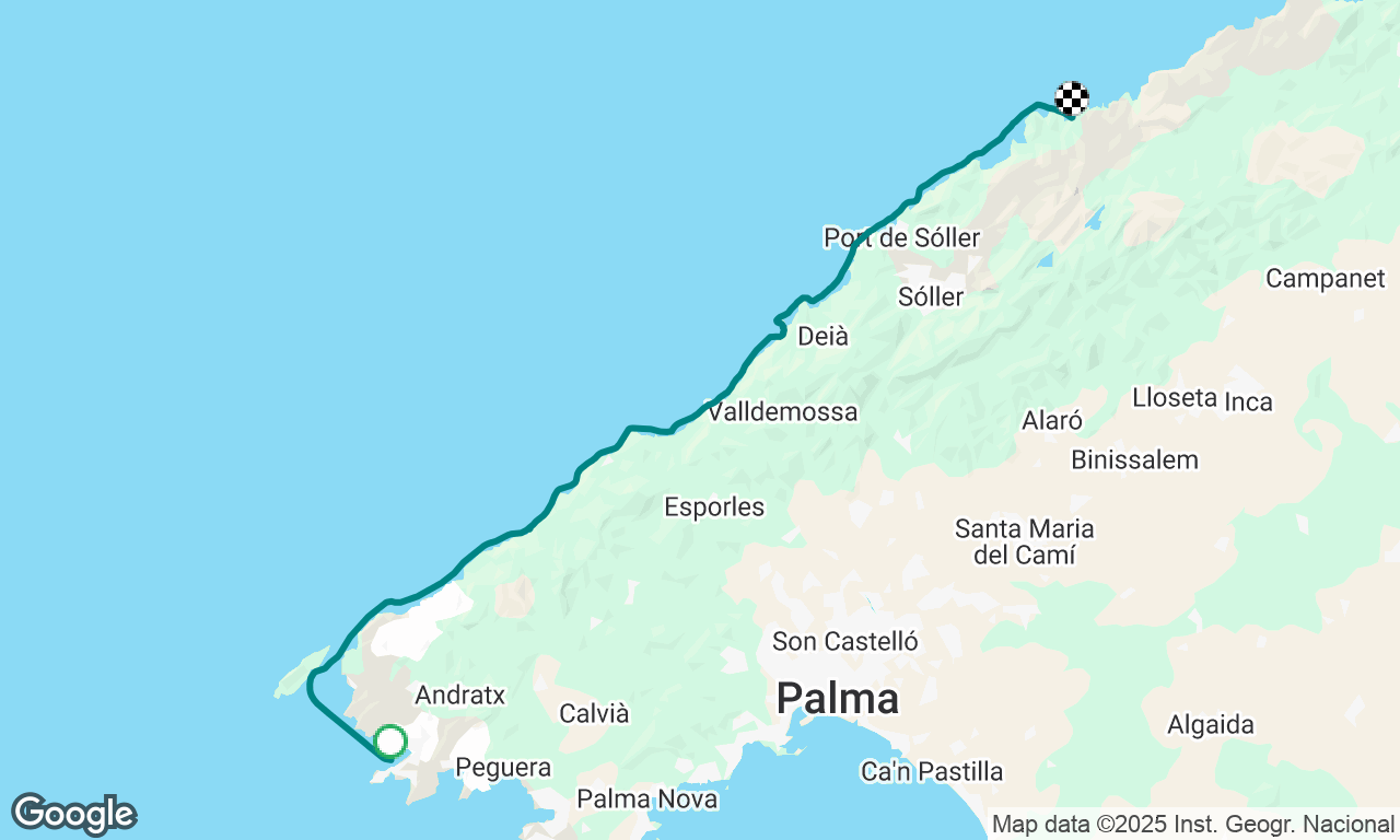 Charter Baleares S4P2, Andratx - Sa Calobra, Maiorca