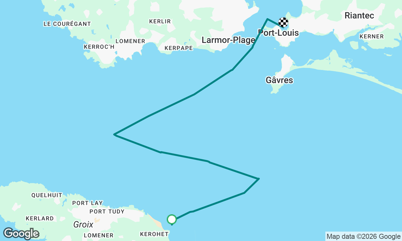 Voyage map