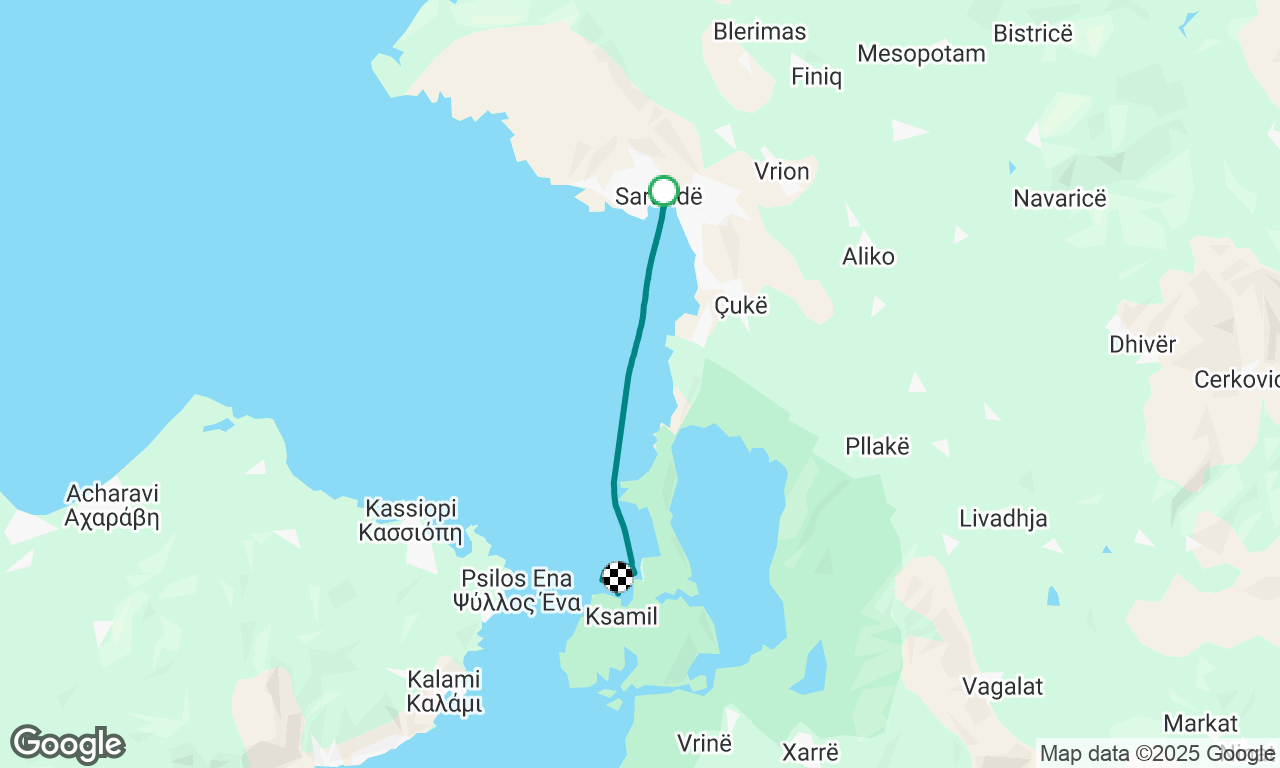 Ksamil Visit & Anchor