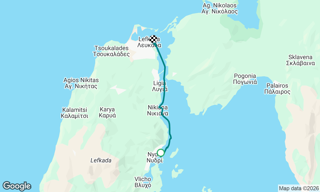 Voyage map
