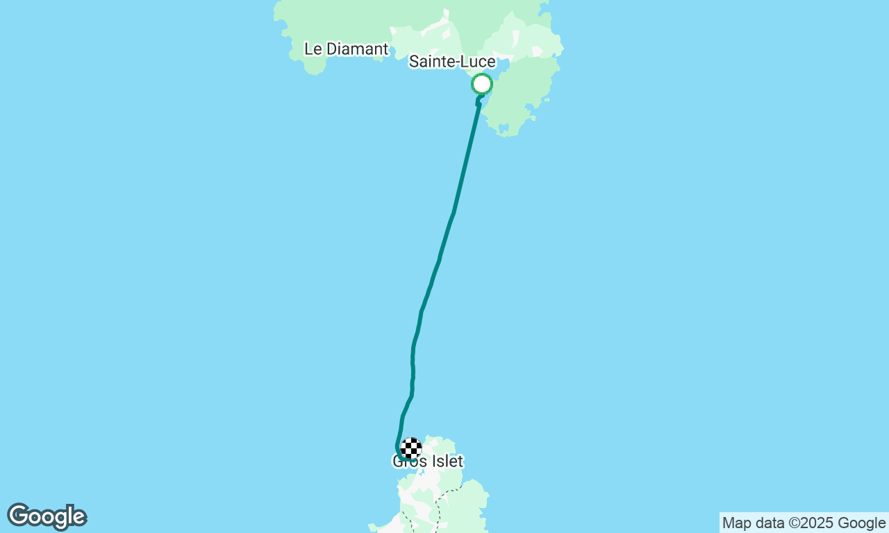 Martinique to St Lucia