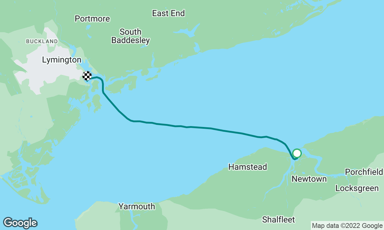 Newtown Creek to Lymington Yacht Haven 