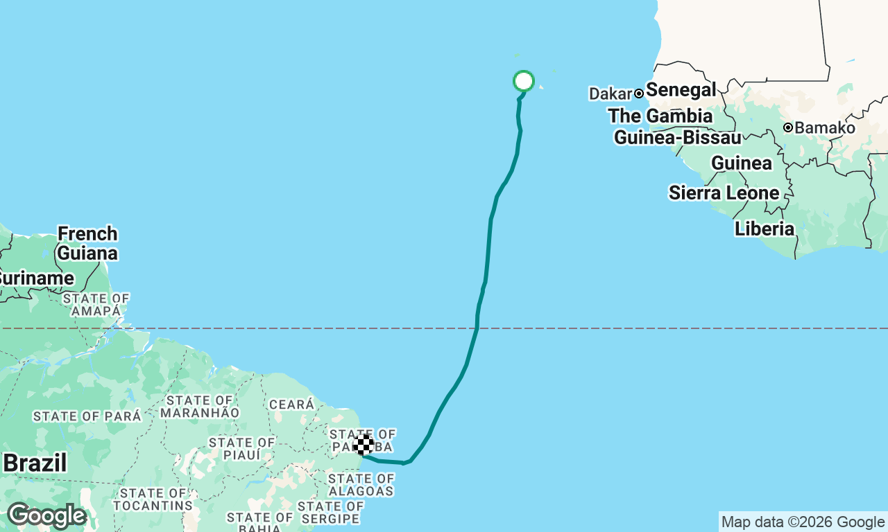 Cape Verde to Brazil