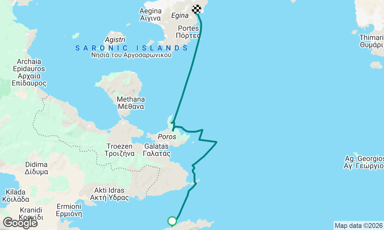 Hydra to Aegina 