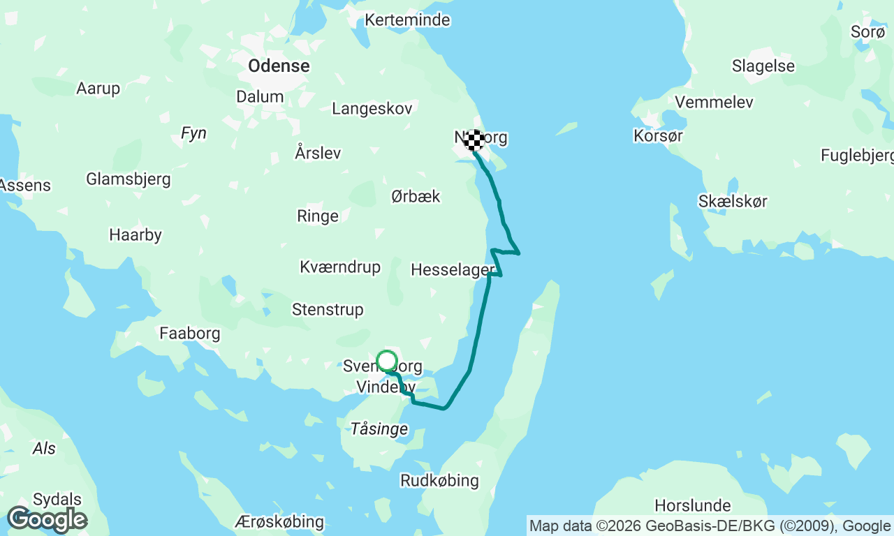 Voyage map