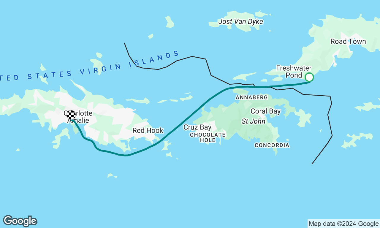 Voyage map