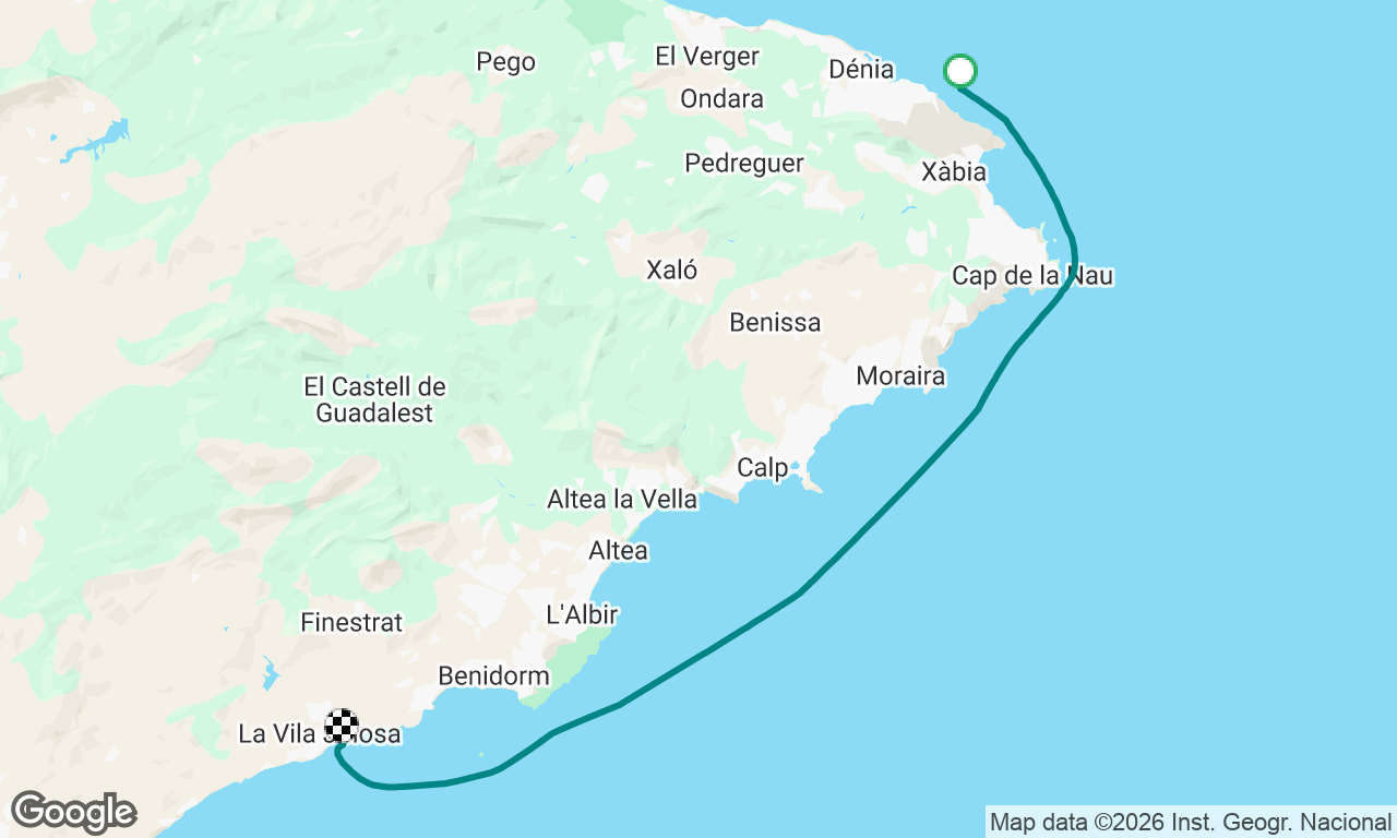 Voyage map