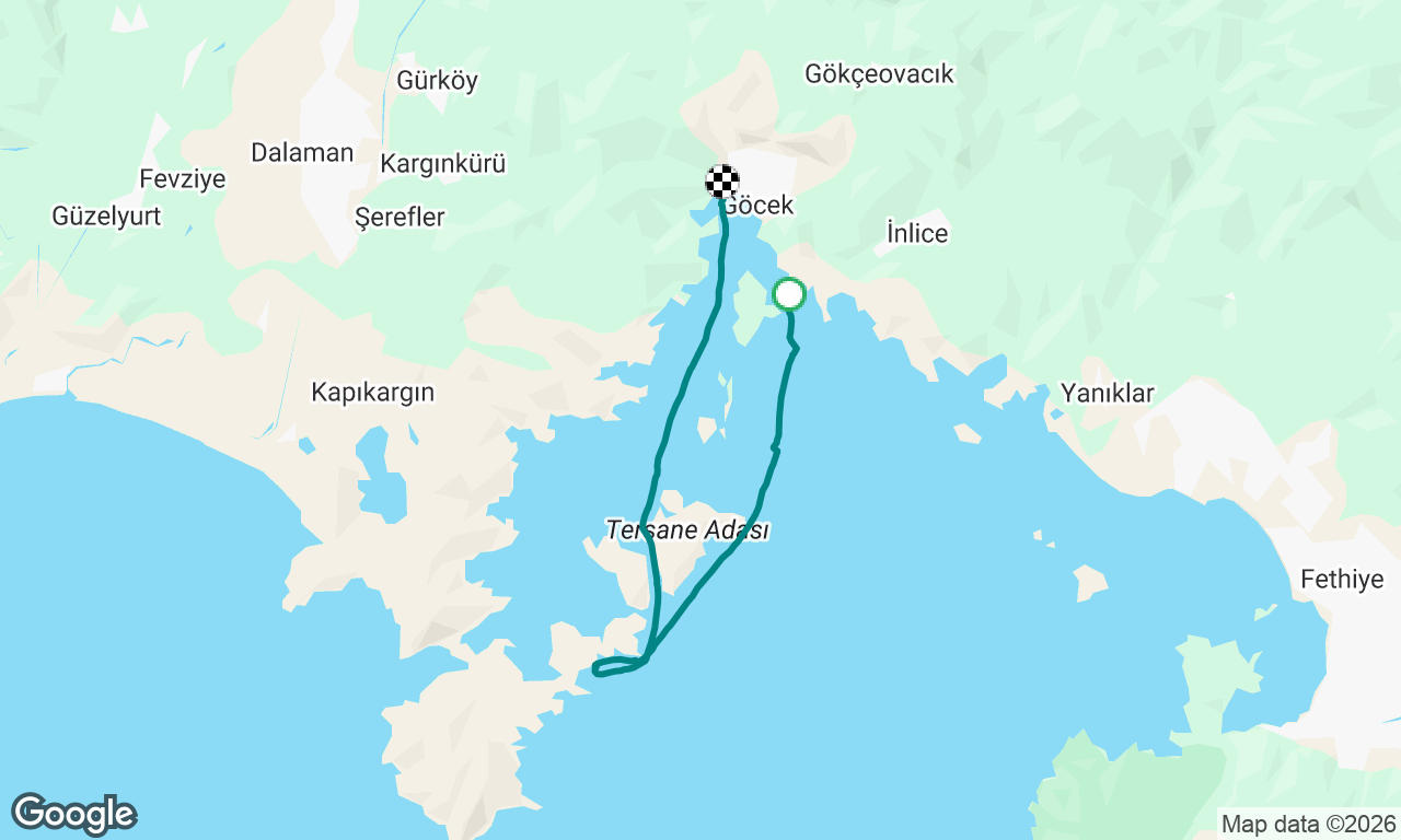 Voyage map