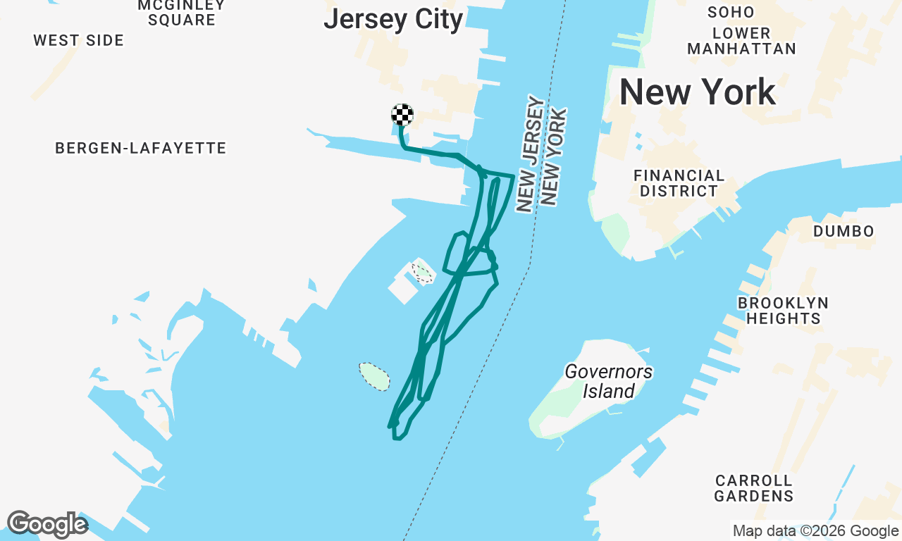 Voyage map