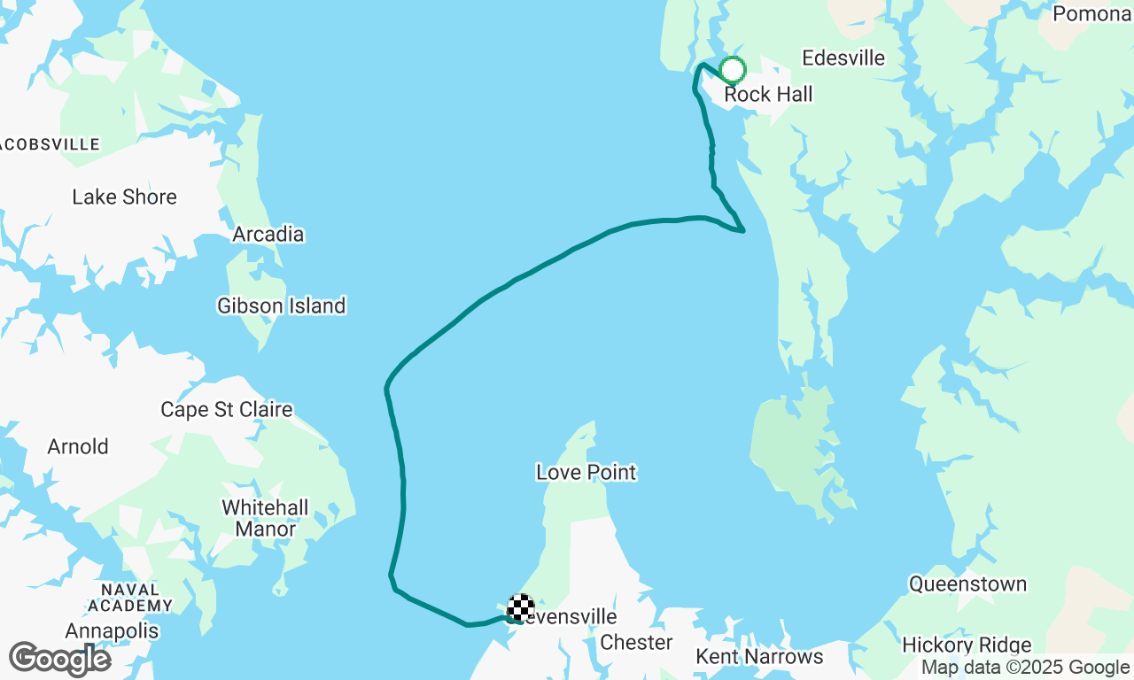 Rock Hall to Kent Island