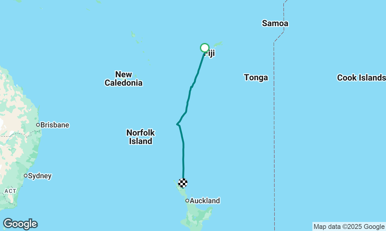 Vuda, Fiji, to Opua, New Zealand
