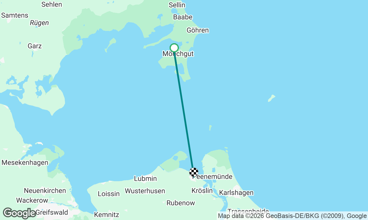 Voyage map