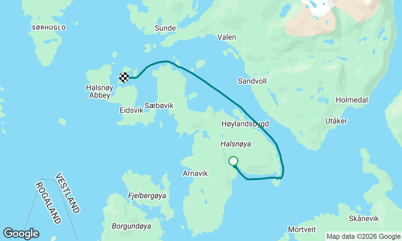 Voyage map