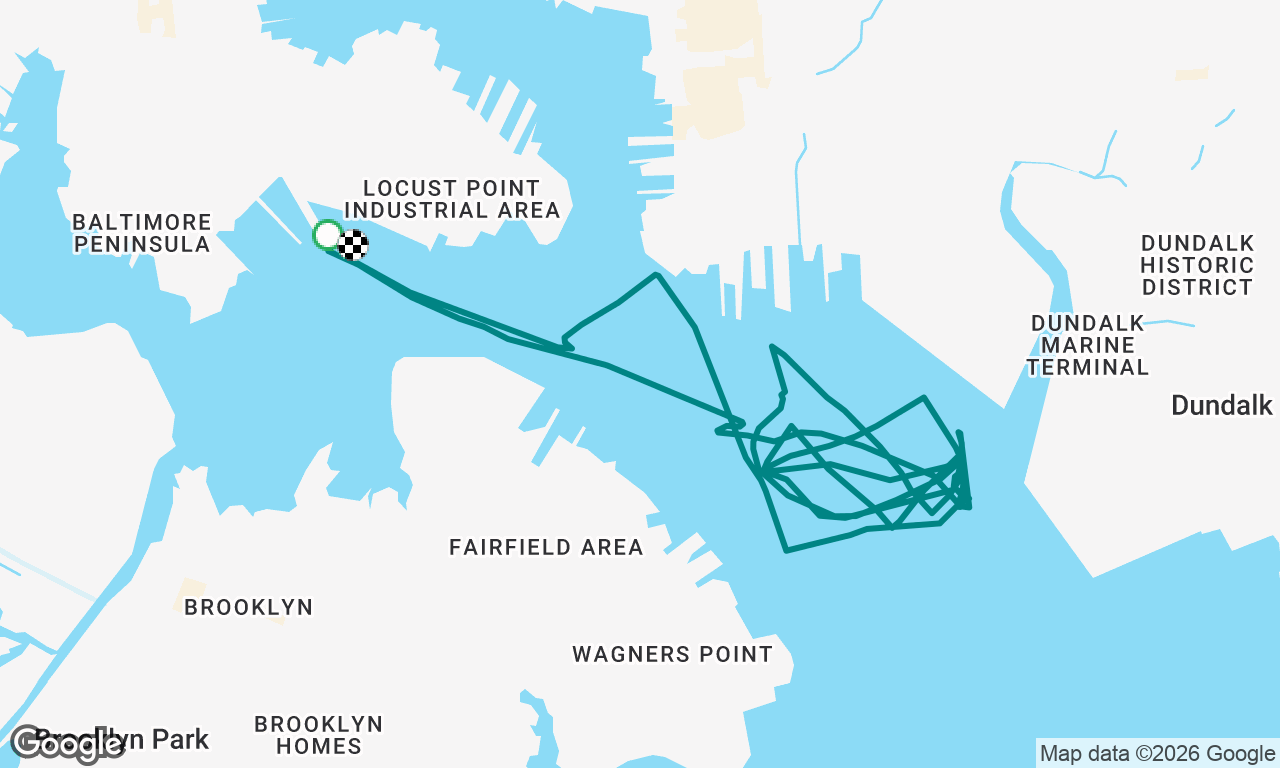 Voyage map